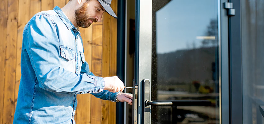 Frameless Glass Storefront Door Locks Replacement in Benicia, CA